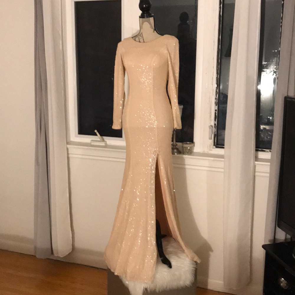 Jadore soft pink gown